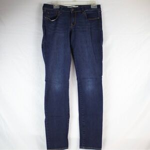 Abercrombie & Fitch Blue Dark Wash Jeggings Jeans Womens Size 8